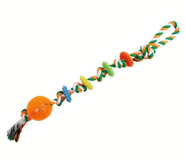 CUERDA CON PELOTA