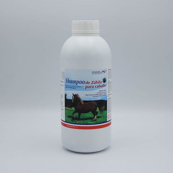 SHAPOO DE ZABILA PARA CABALLO