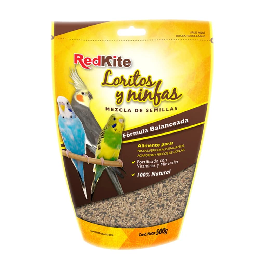 ALIMENTO PARA LORITOS Y NINFAS